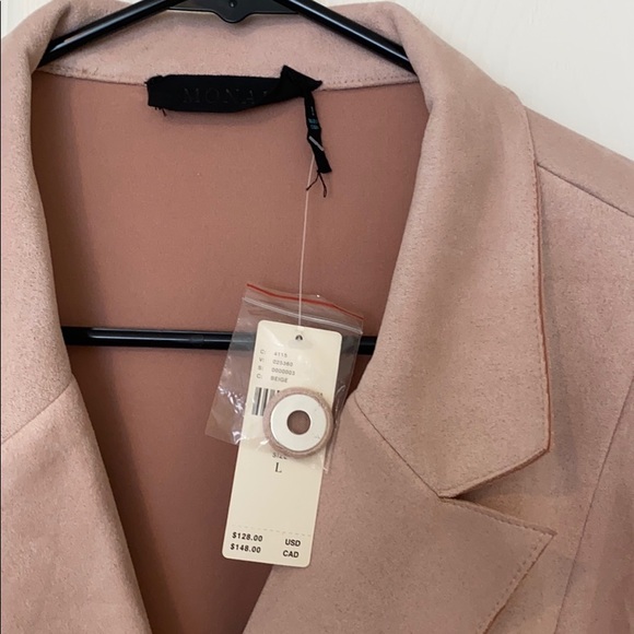 Anthropologie blazer in pink - Picture 3 of 5